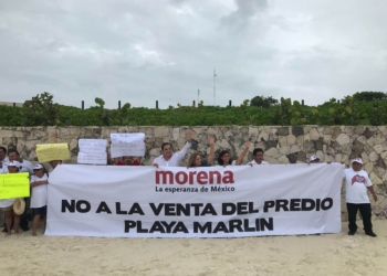 No a la venta de venta del predio Playa Marlín