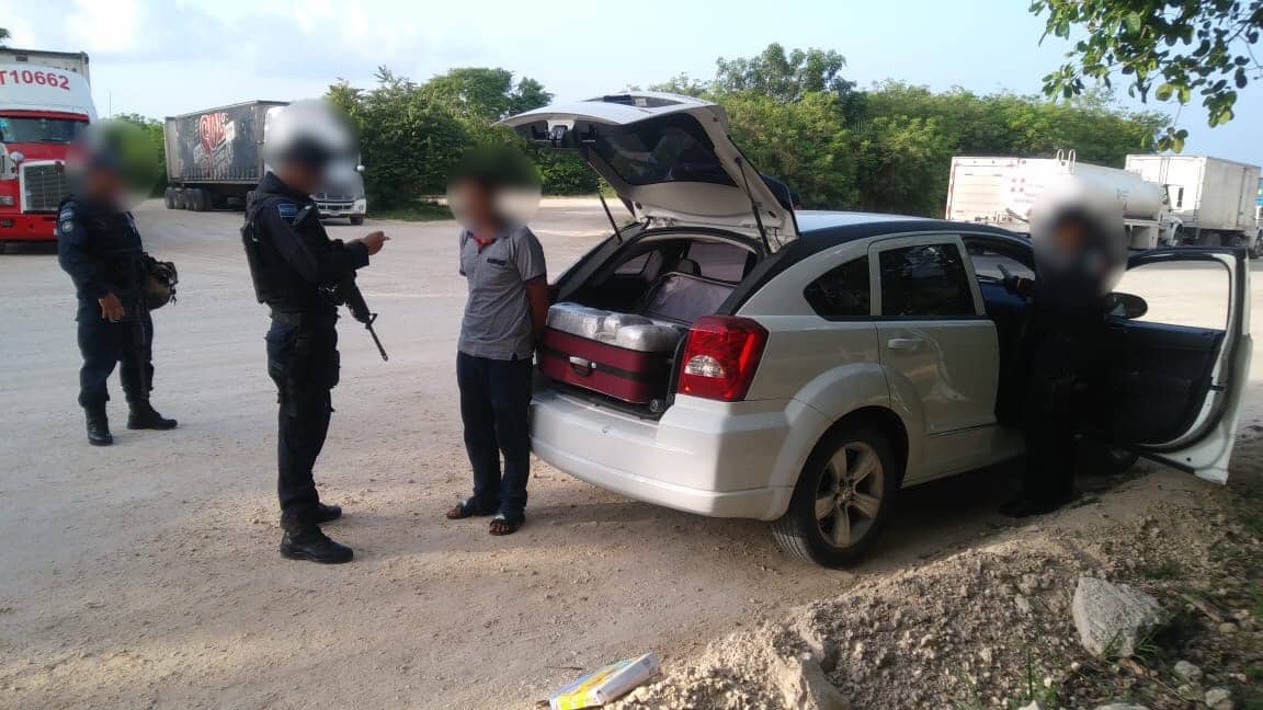 Cae supuesto narcomenudista en Calica