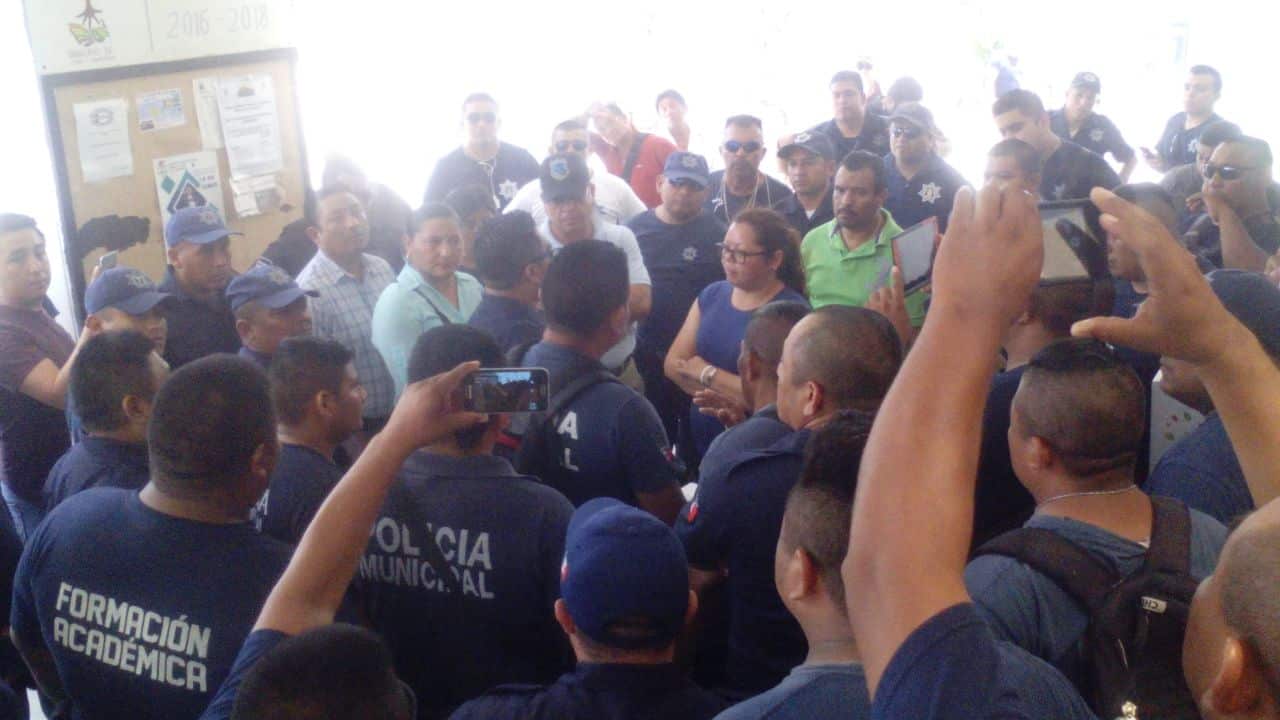Sin solución para laboral de policías en Felipe Carrillo Puerto