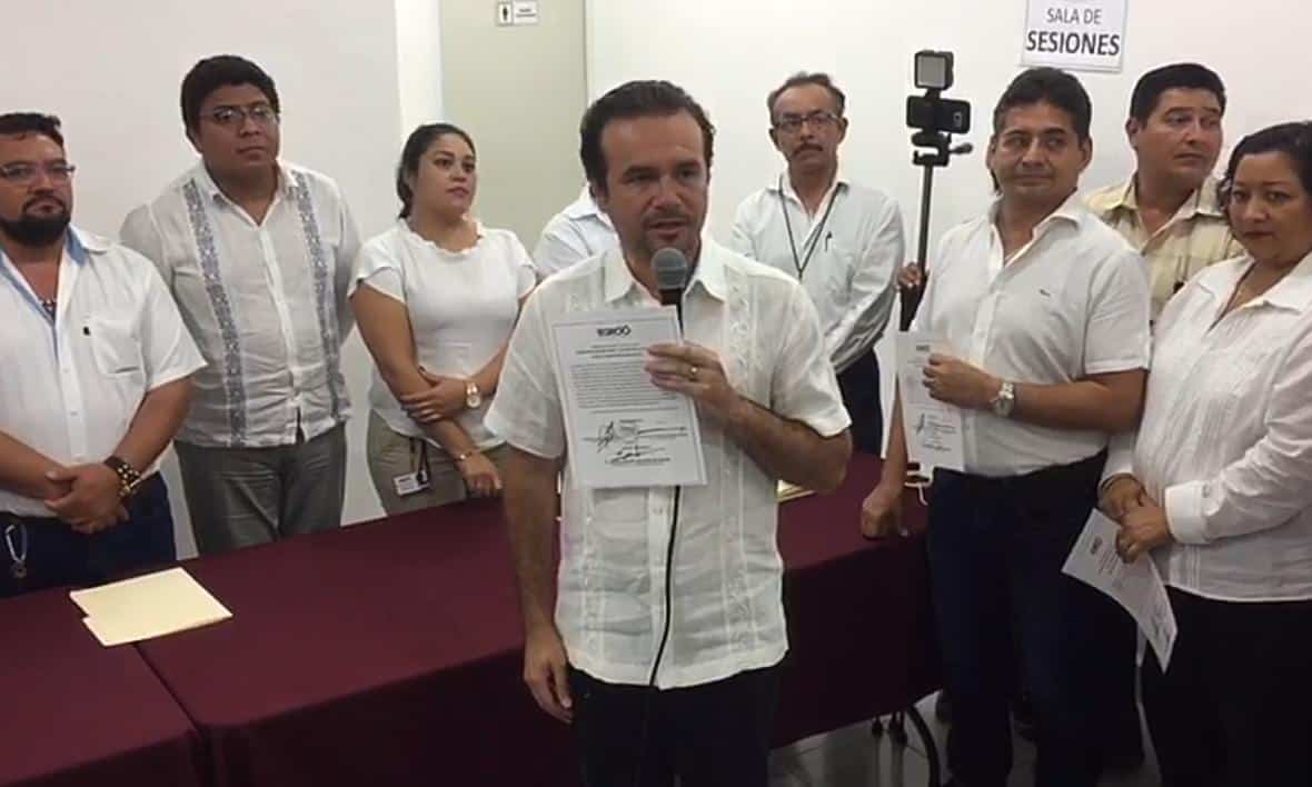 Pedro Joaquín, recibe Constancia de Mayoría como Alcalde electo de Cozumel