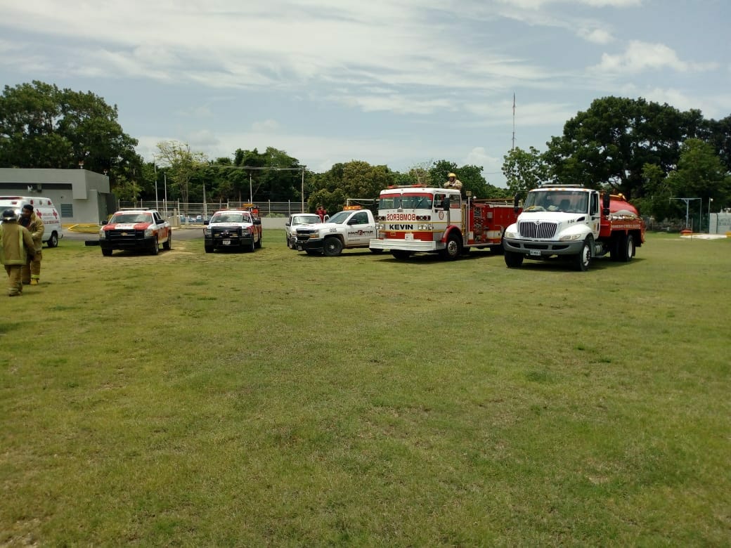 Piloto de la Marina se lleva tremendo susto, pudo controlar el incidente