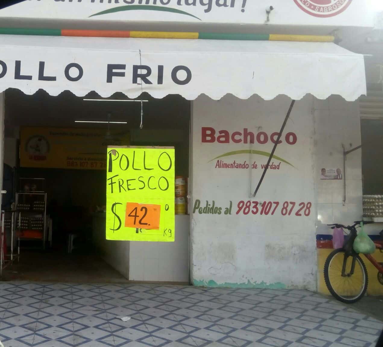 Precio de pollo por las nubes