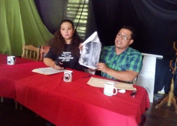 Habitantes de Huay Pix realizan denuncia pública