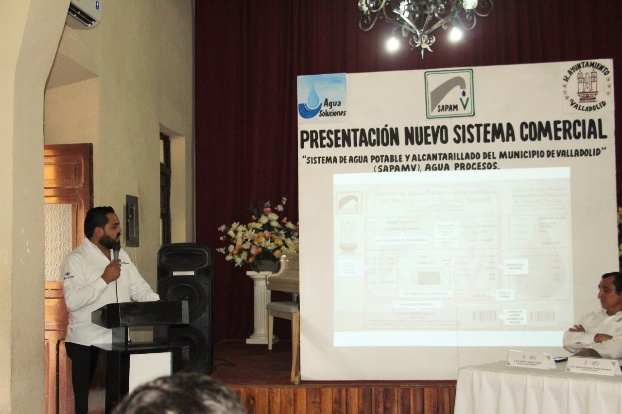 Presentan nuevo sistema de expedición de recibos y facturas Agua Potable del Municipio de Valladolid