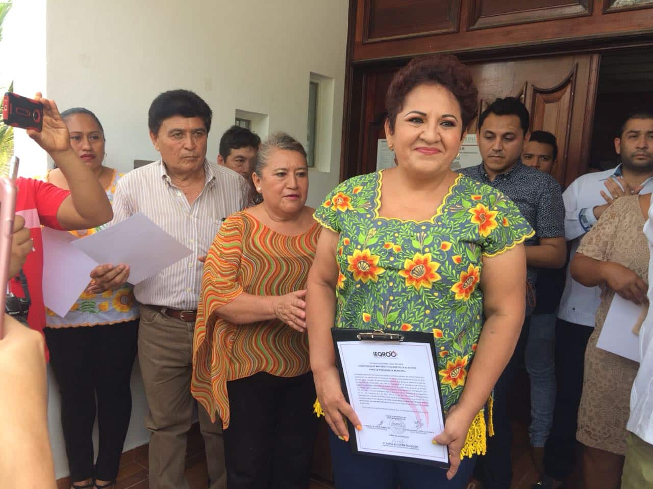 Recibe Sofía Alcocer Constancia de Mayoría como presidenta municipal electa de JMM