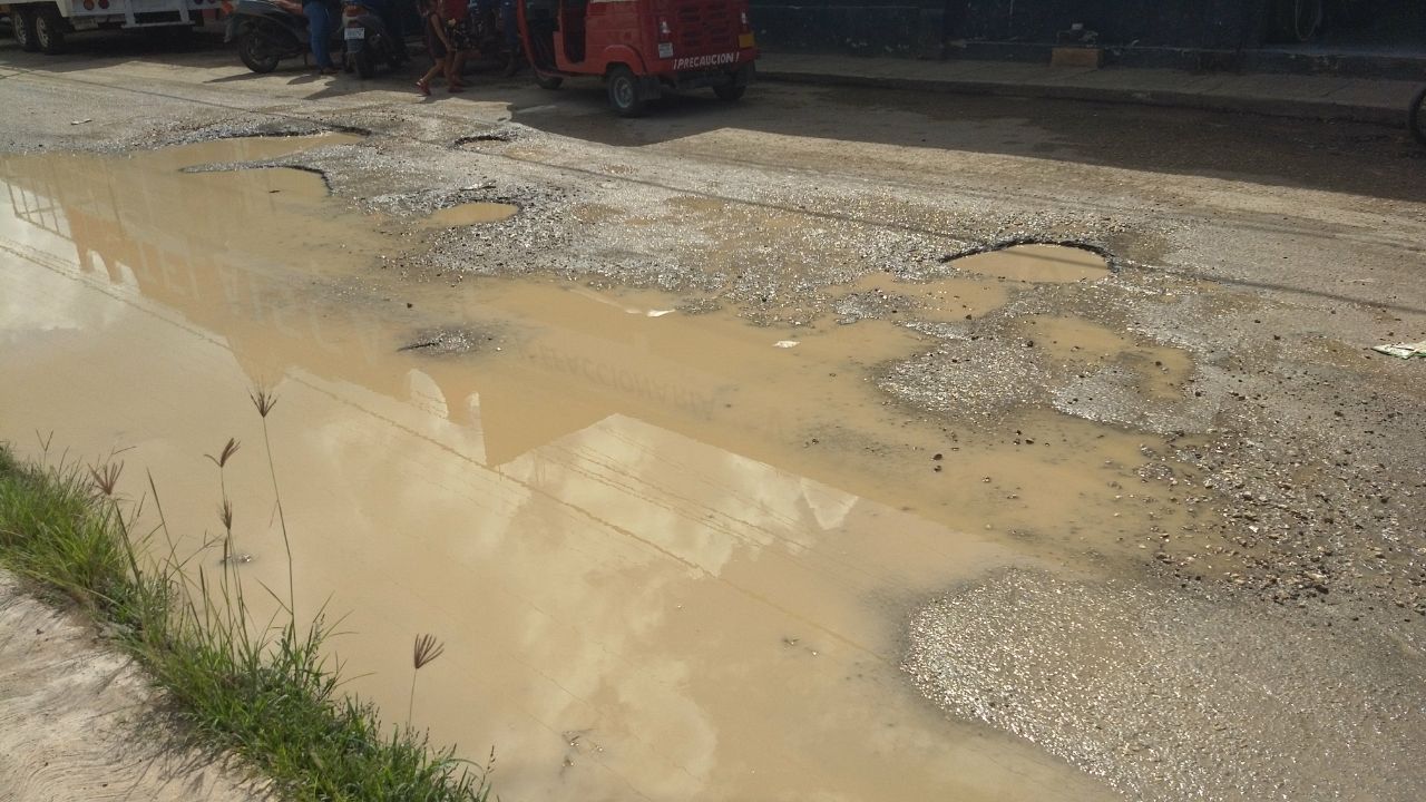 Calles intransitable en JMM