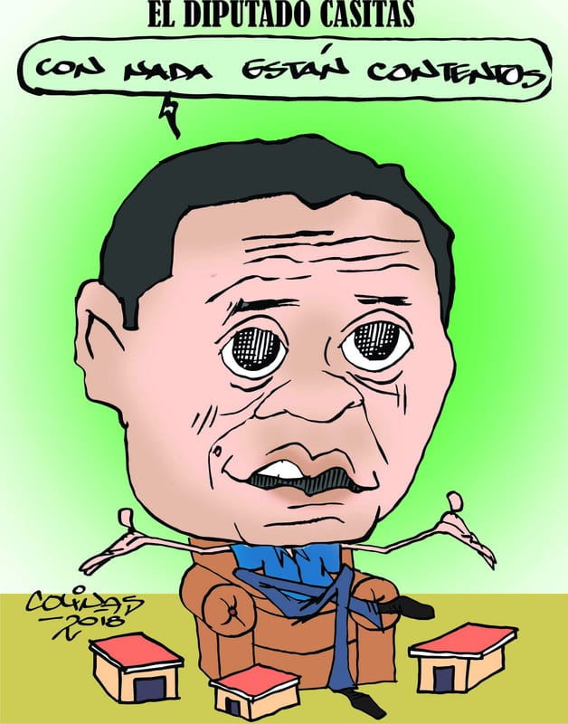 COLINAS: El diputado casitas