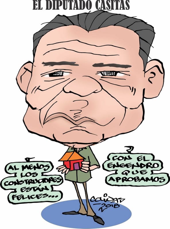COLINAS: El diputado casitas