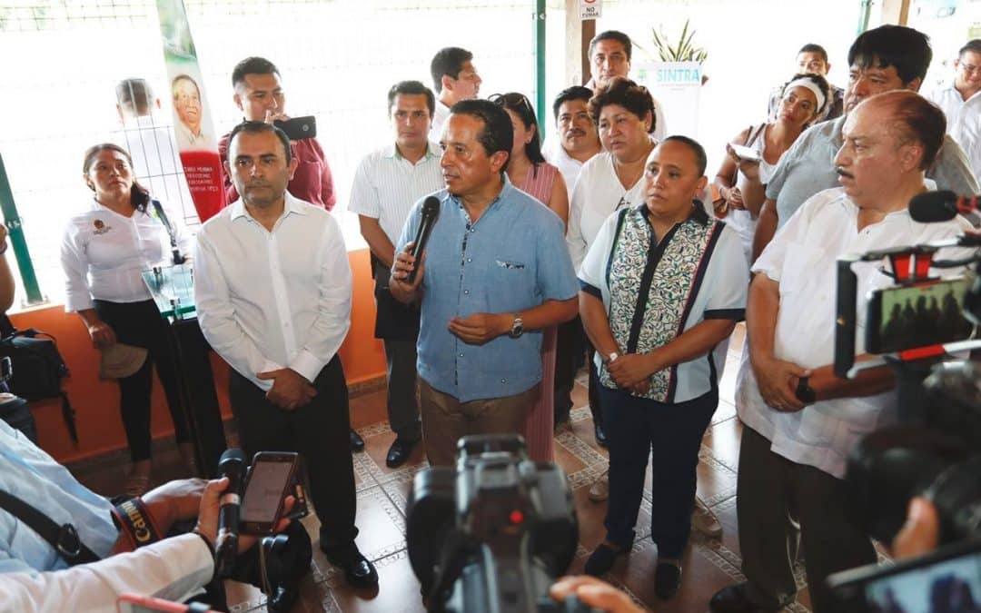 En los próximos días, se instalarán vallas “sargaceras” en Playa del Carmen
