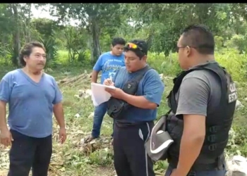 Ya no vamos a tolerar más robos y violencia en la comunidad de Dziuchè