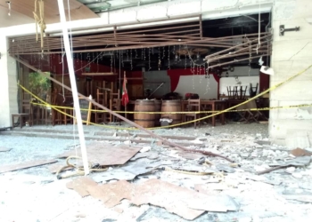 Se investiga explosión en  Baaxal Sport Bar