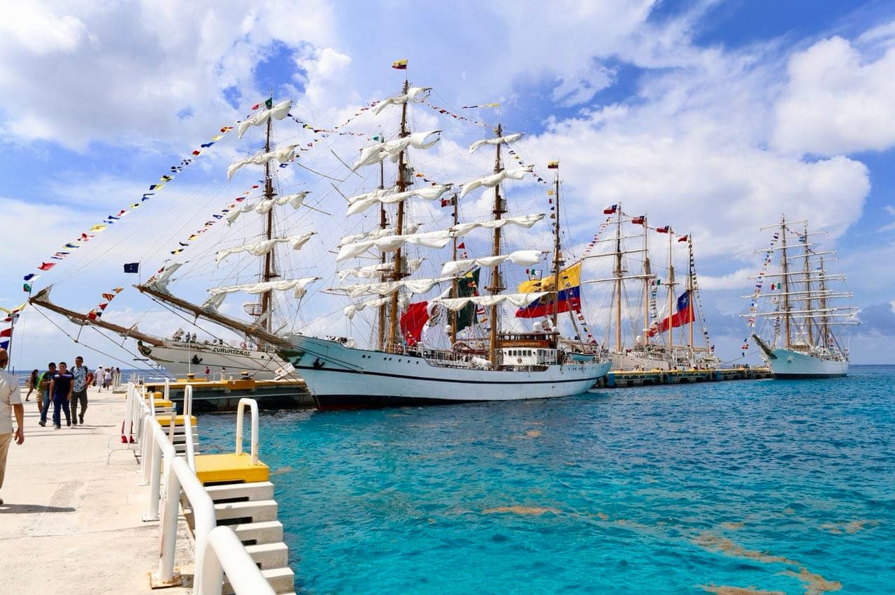 Cozumel es reconocido como uno de los puertos más importante de América Latina