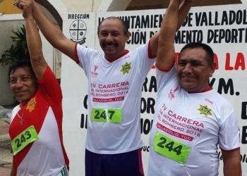 12 de agosto carrera tradicional del día Internacional del bombero
