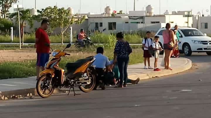 Incrementa accidentes de motociclistas en carreteras que comunican a los poblados