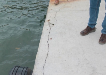 Verifican muelle de Xcalak
