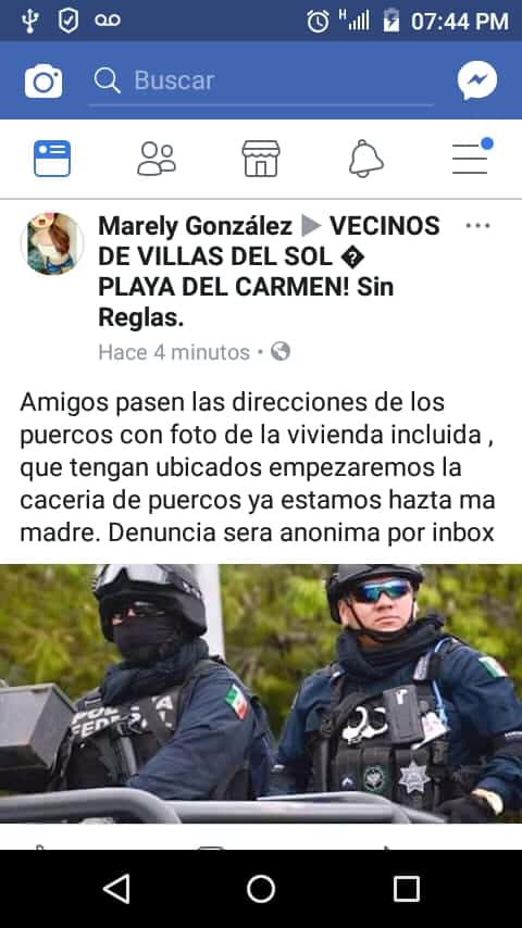 Policía cibernética ante amenazas virtuales en redes sociales