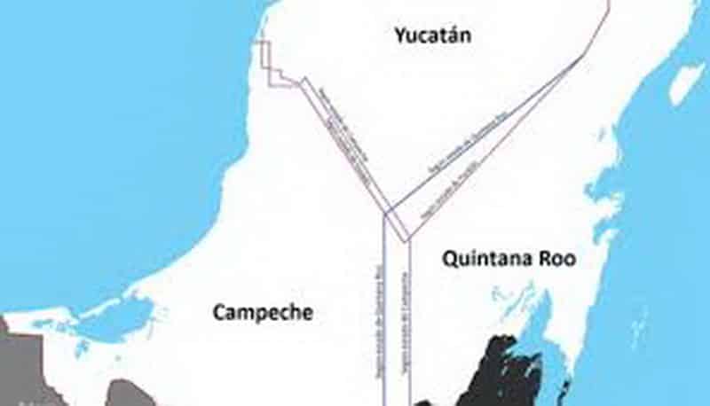 Controversia por límites territoriales entre Yucatán, Campeche y Quintana Roo sigue vigente