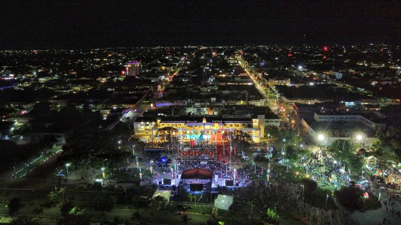 ¡Viva México! ¡Viva Quintana Roo! Se festeja el grito de independencia de México