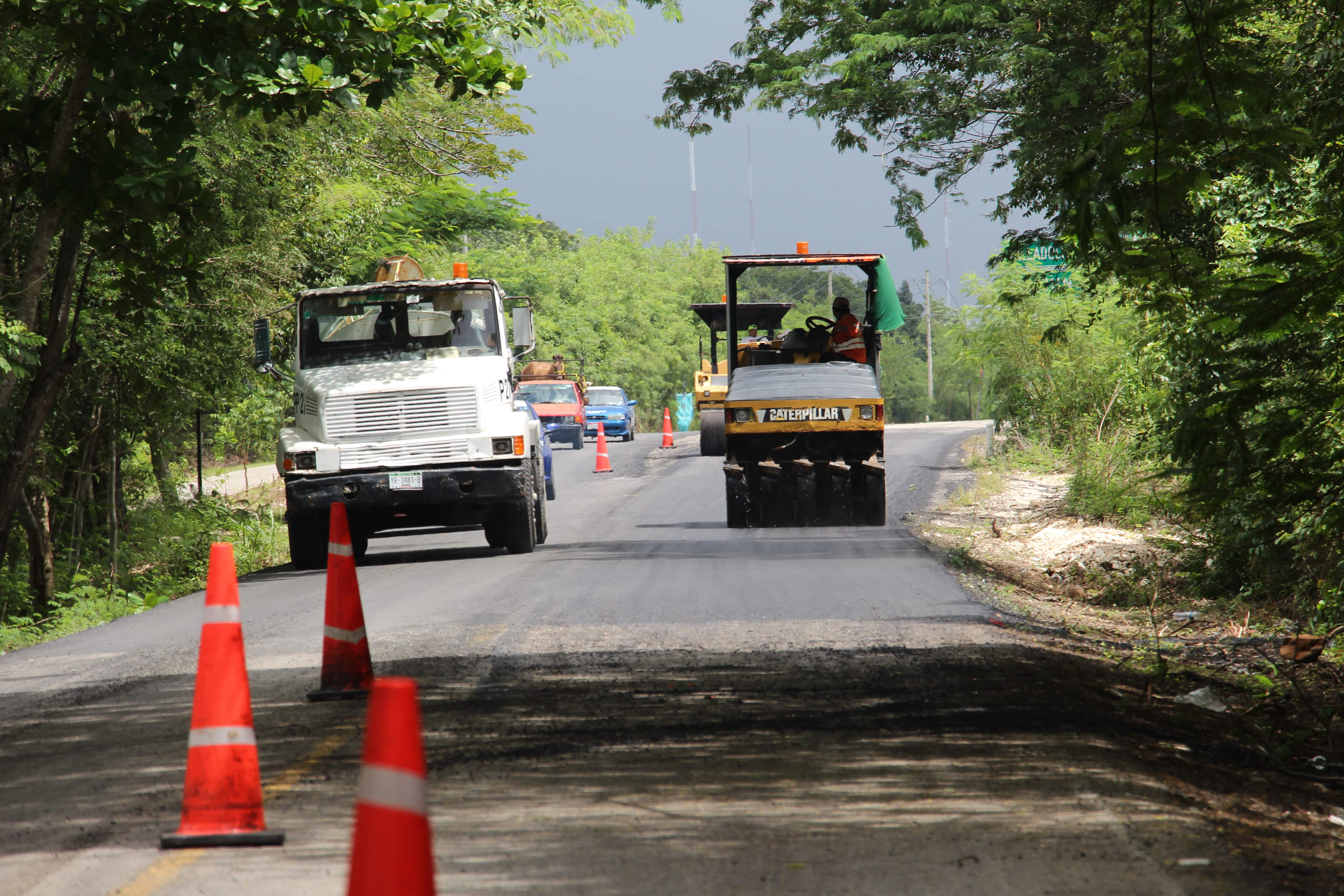 Beneplácito por rehabilitación; la carretera ya se encontraba en malas condiciones