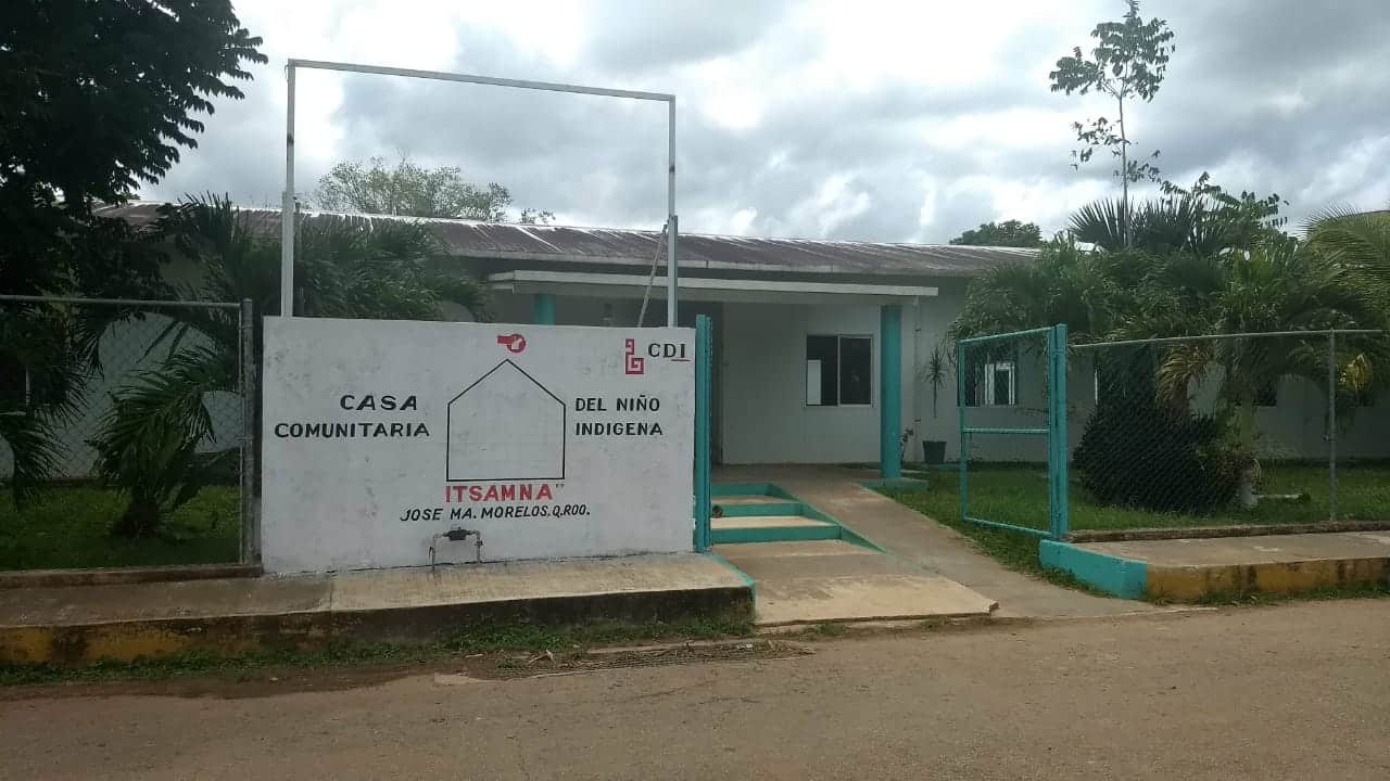 Con carencias casa comunitaria del niño indígena “Itzamna” continúa trabajando