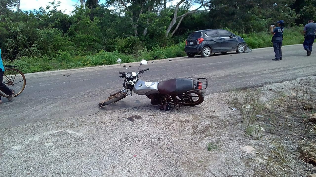Motocicleta Vs automóvil