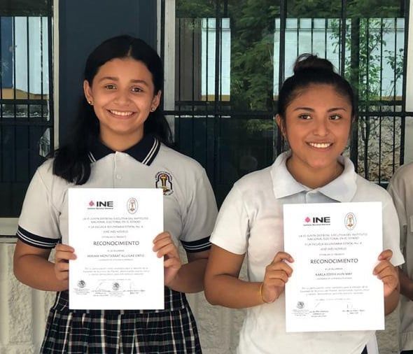 Arrasa en elección estudiantil avalada por el INE