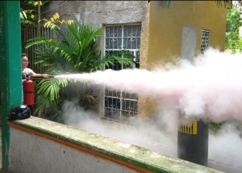 Protección civil lleva a cabo simulacro en estancia infantil de la ciudad
