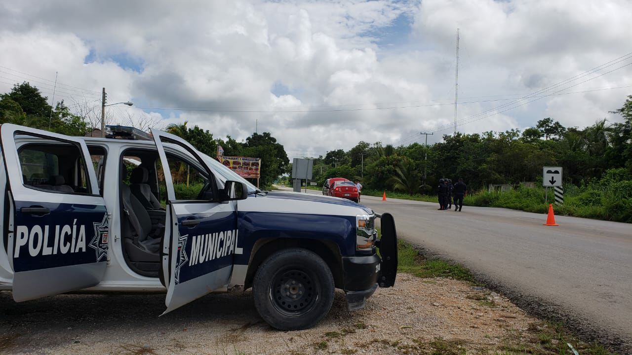 Fiscalía implementa filtros de seguridad en el tramo carretero Felipe Carrillo Puerto – Tulum