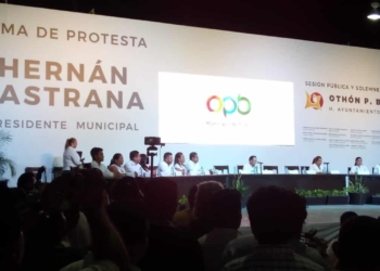Hernán Pastrana asume funciones de presidente municipal de OPB