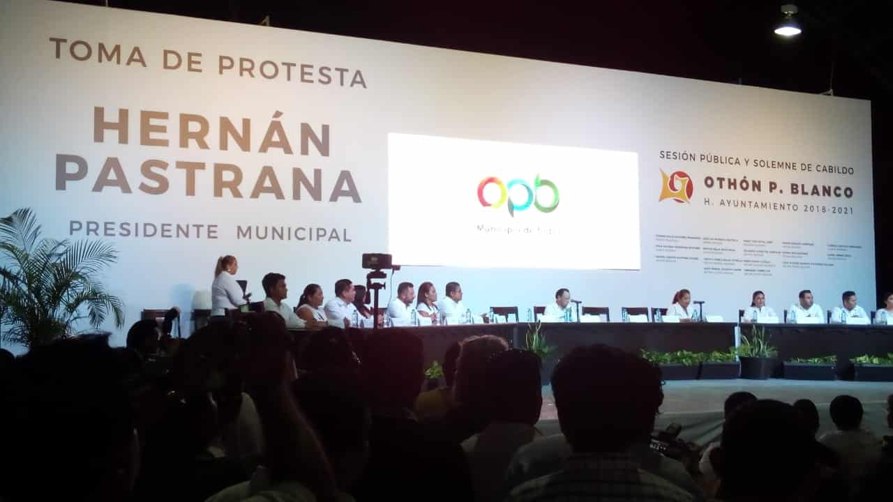 Hernán Pastrana asume funciones de presidente municipal de OPB