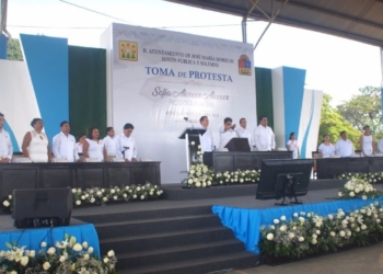 Sofía Alcocer Alcocer al frente de la presidencia de José María Morelos