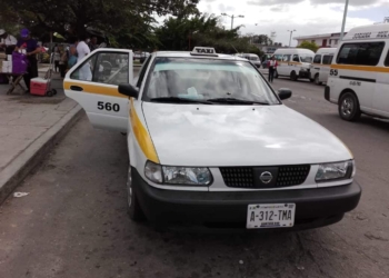 Fuera de las calles taxis sin seguro vehicular