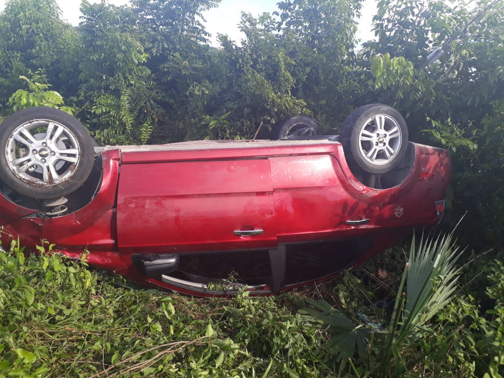 Accidente en el tramo carretero Sergio Butrón Casas-González Ortega