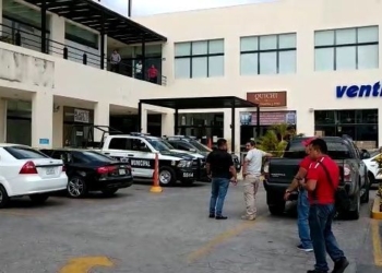 Millonario robo a banco en Cancún