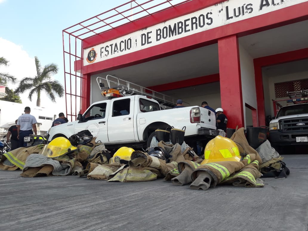 Bomberos de Cozumel, en paro de labores