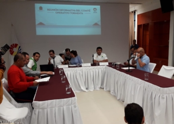 Activan protocolos de Protección Civil por la depresión tropical