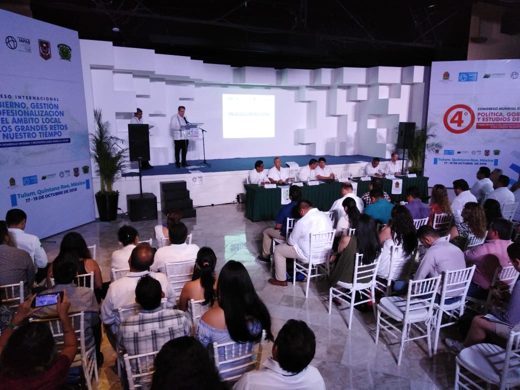 Arranca en Tulum el Congreso Internacional de Gobierno