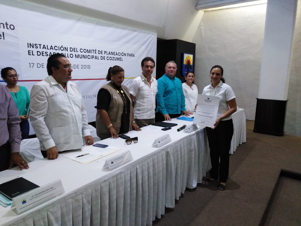 Instalan Coplademun en Cozumel