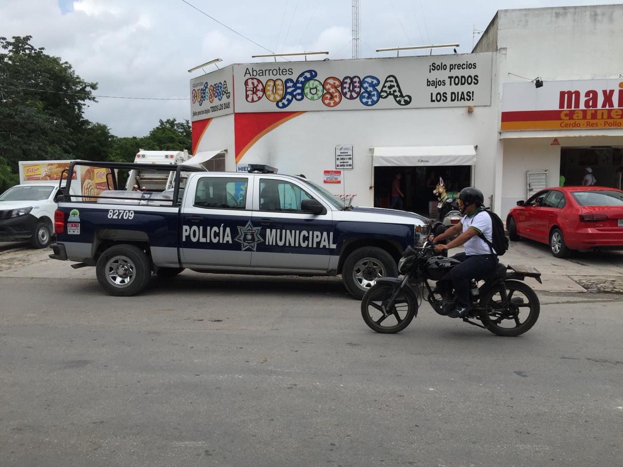 Asaltan a repartidor afuera de un Dunosusa en Playa del Carmen