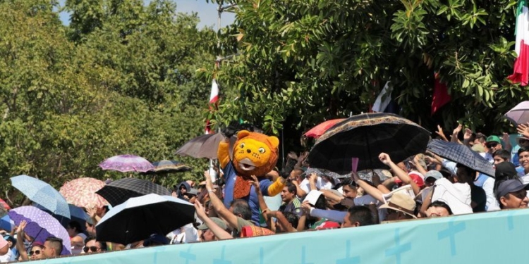 ##FOTOS## México emociona a los chetumaleños con su triunfo