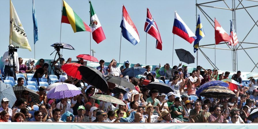 ##FOTOS## México emociona a los chetumaleños con su triunfo