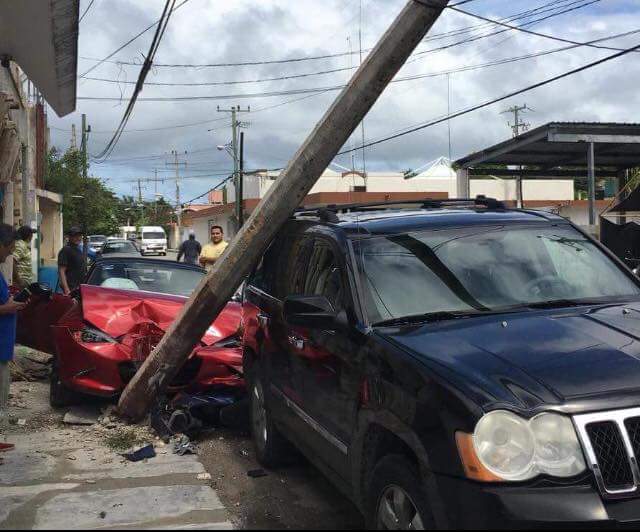 Conductor provoca accidente y se da a la fuga