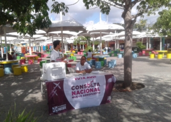 Con desinterés ciudadano Q. Roo recibe la consulta