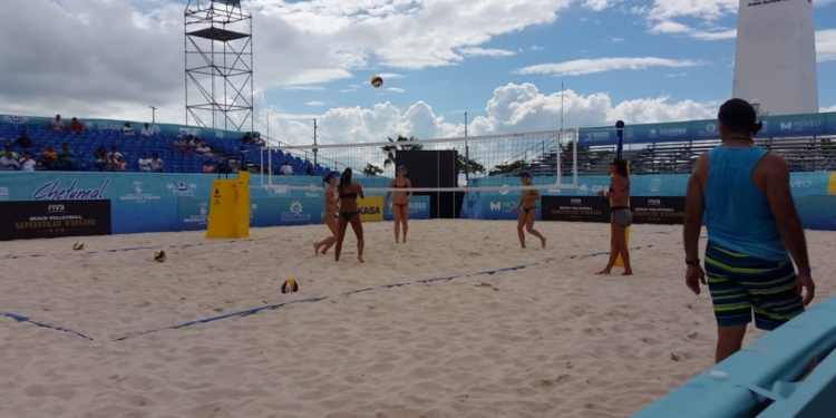 Presentan torneo mundial de voleibol playa, en Chetumal