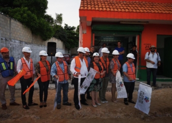 Autoridades y hoteleros mejoran imagen urbana de Tulum
