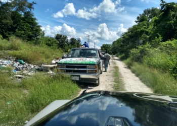 Gente inconsciente, atenta gravemente contra la ecología y medio ambiente en Xul-ha