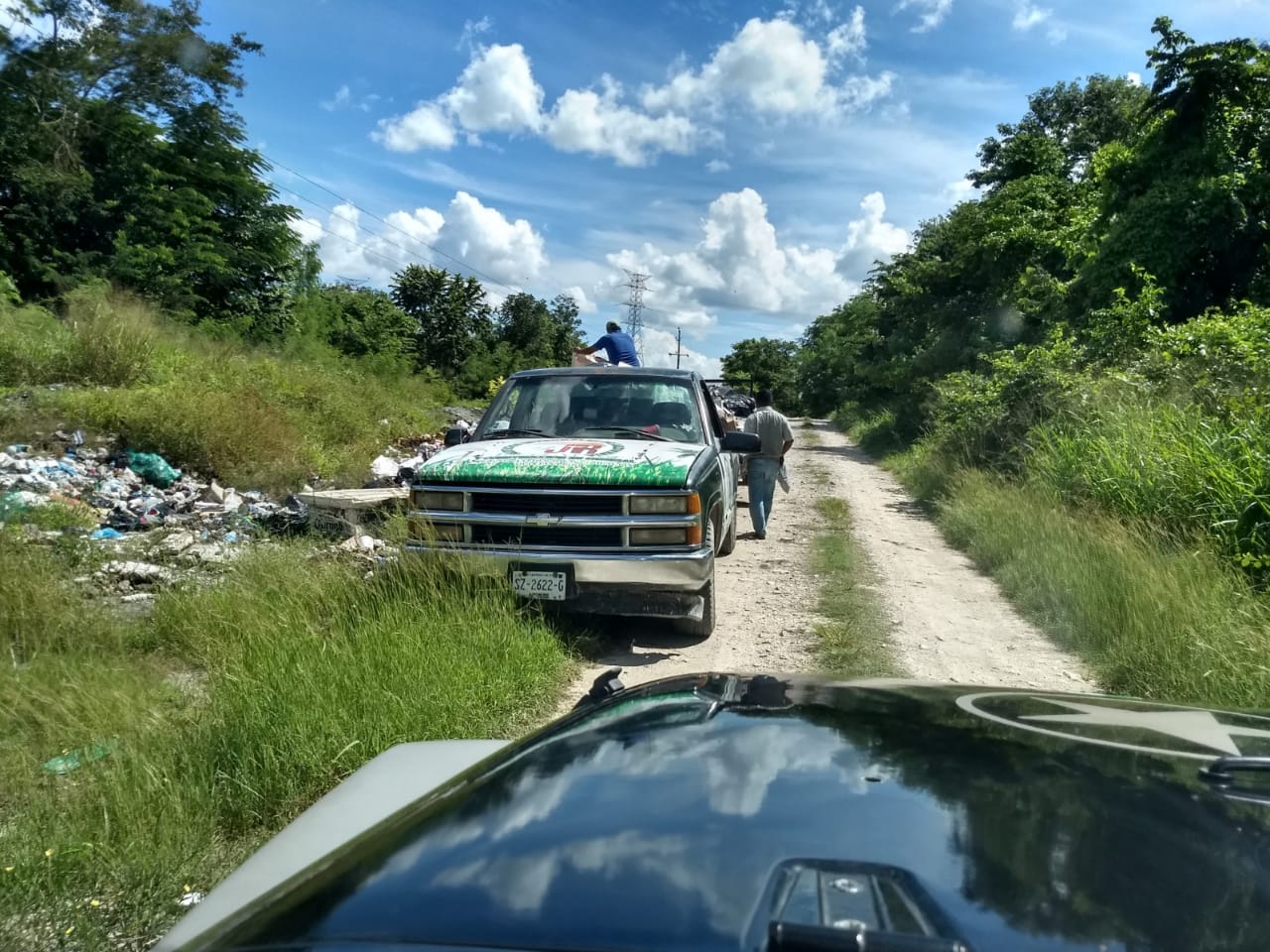 Gente inconsciente, atenta gravemente contra la ecología y medio ambiente en Xul-ha