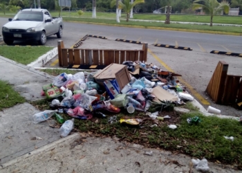 Desordenada imagen del Boulevard Bahía