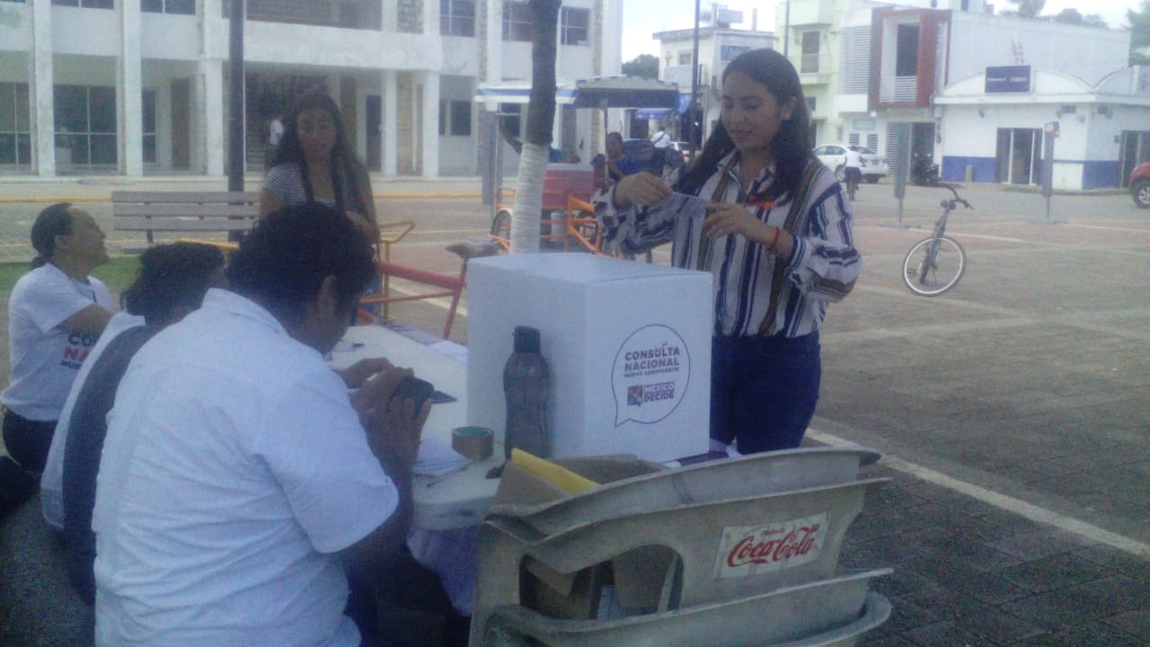 Del 25 al 28 de este mes se realizara la consulta nacional del nuevo aeropuerto en la #capitaldelaculturamaya