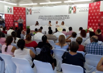 PRI emite convocatoria para el Consejo Político Estatal 2018-2021